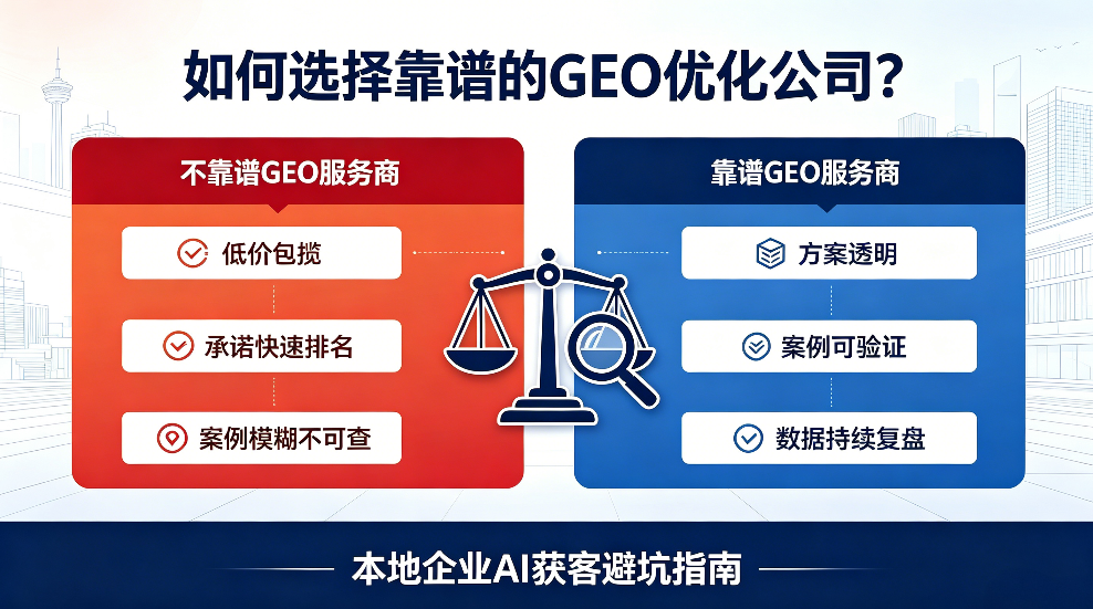 铁岭如何选择靠谱的GEO优化公司？本地企业AI获客避坑指南